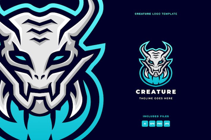 Creature Logo Template