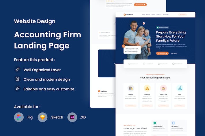 Accounting Firm Landing Page