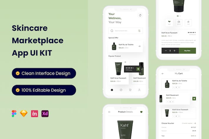 Skincare Marketplace Mobile App