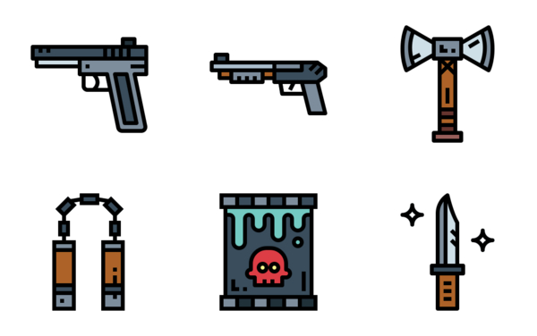 Weapons 36 icons