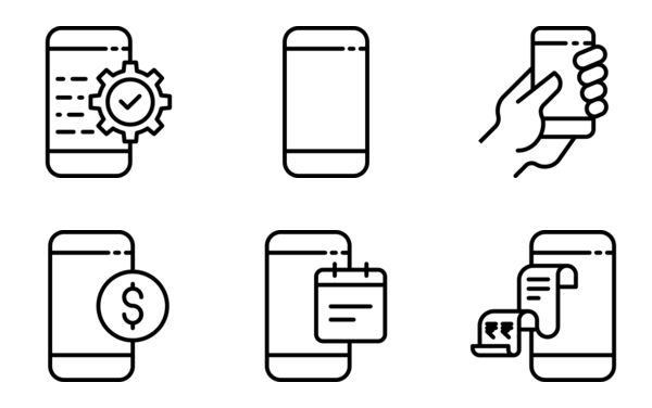 Mobile Application 78 icons